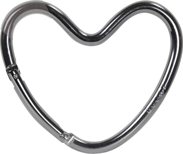 Dooky Heart Hook - Taschenhalter - Silber